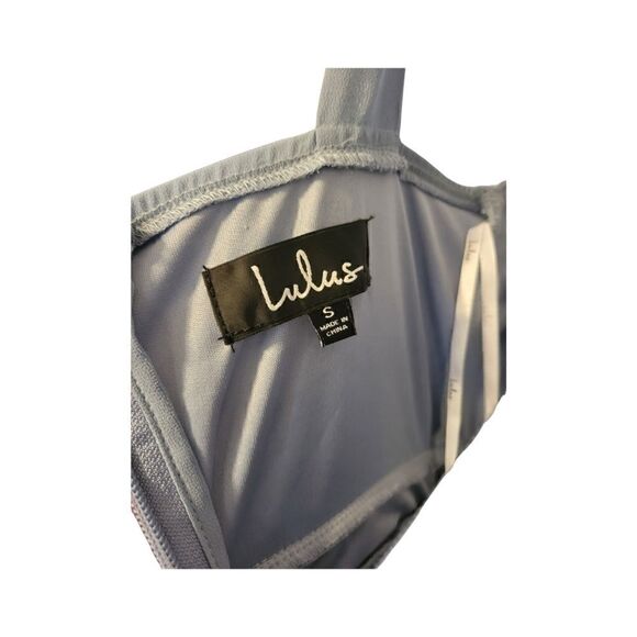 Lulu's Air of Romance Blue Maxi Dress S - Picture 8 of 11